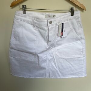 Vineyard Vines White Mini Skirt